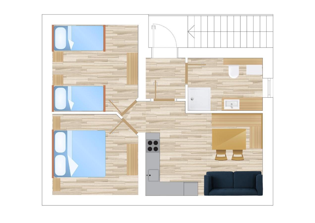 Apartma Ana Ida Srpenica Buitenkant foto